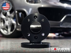 FIAT 500e Gen2 Wheel Spacers by MADNESS - 16mm - set of 2 w/ extended bolts